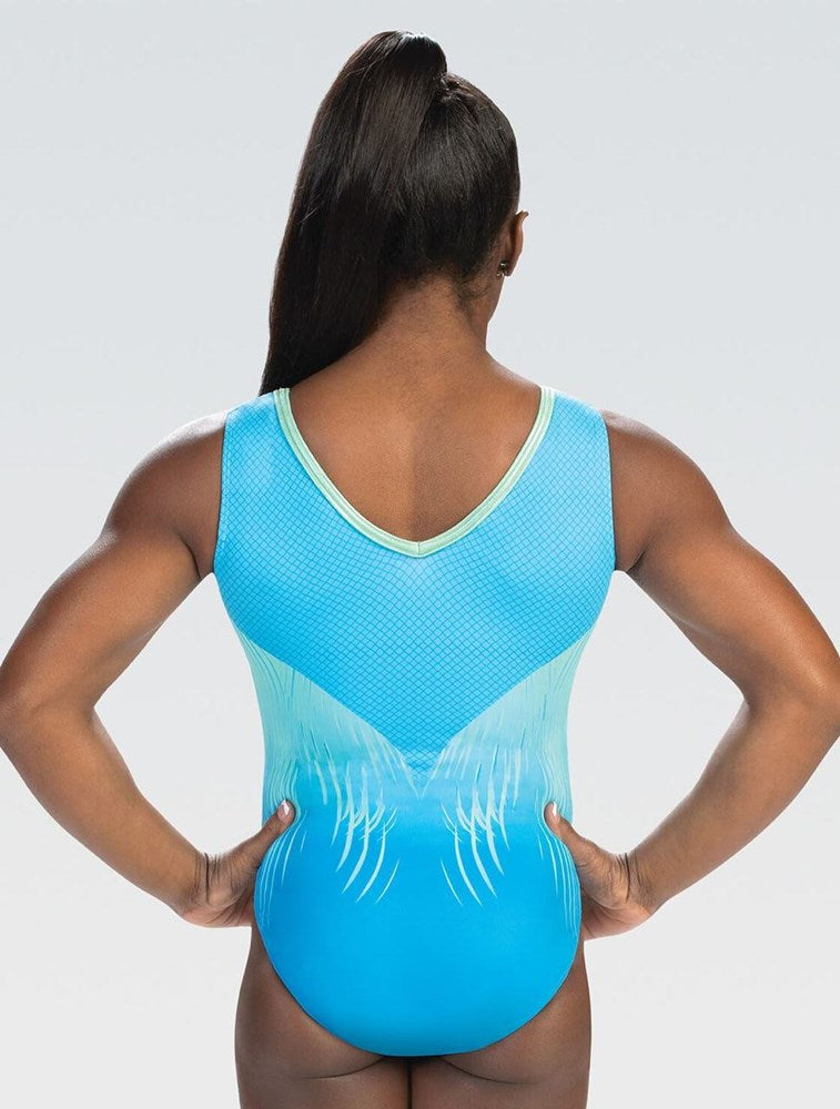 Falling Feathers Tank Leotard