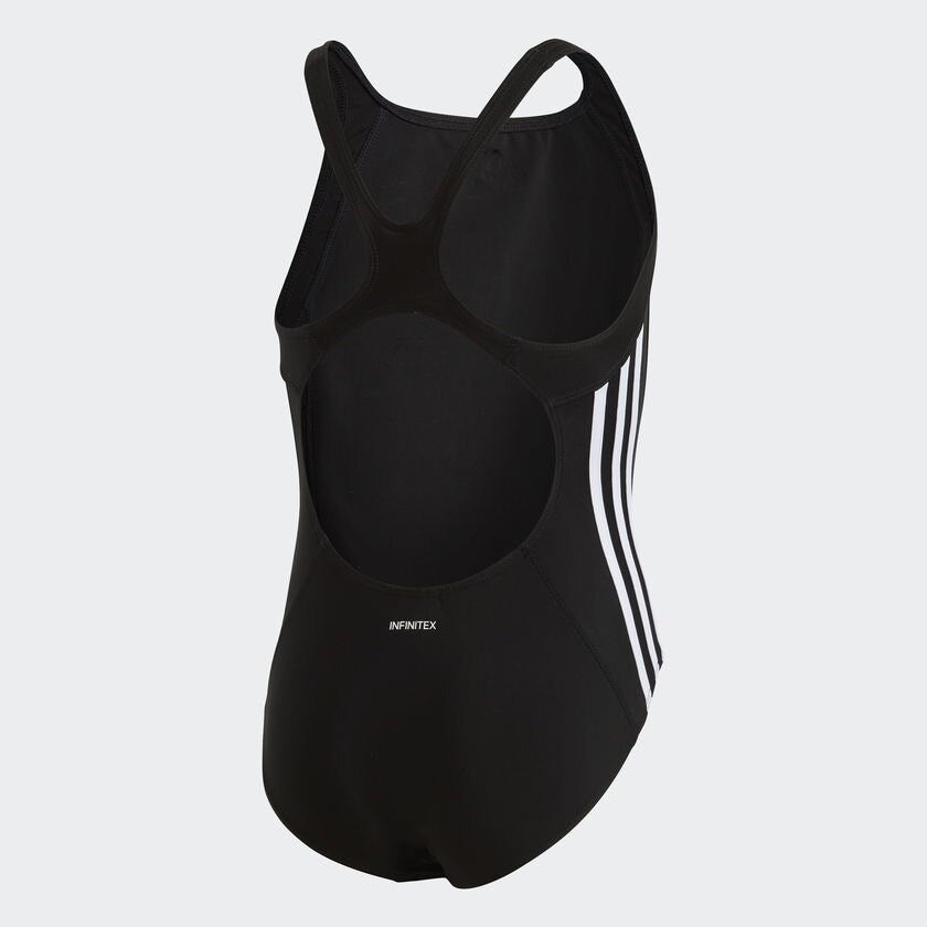 Essence Core 3-Stripe Swimsuit (Black/White)