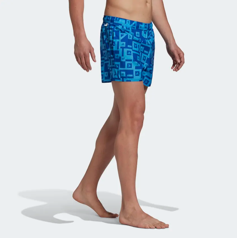 adidas Graphic Swim Shorts (Blue)