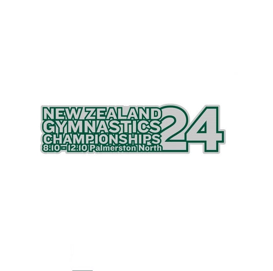 2024 XP New Zealand Gymnastics Championship Pin