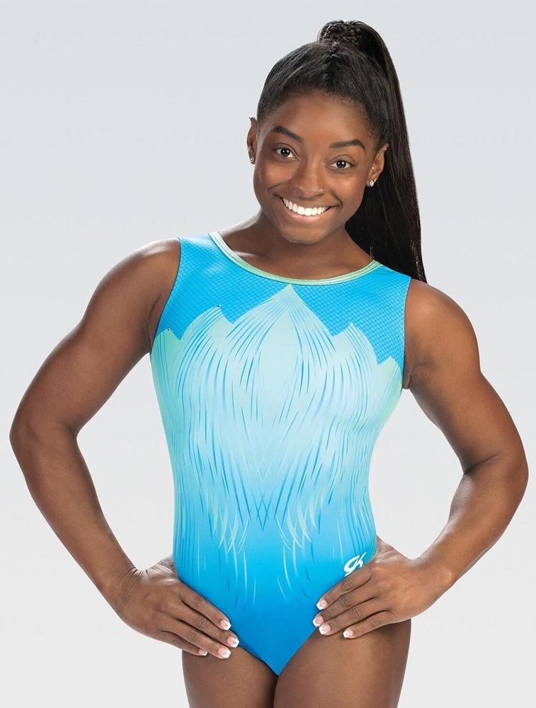 Falling Feathers Tank Leotard
