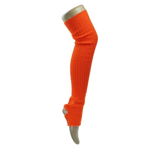 Soft legwarmer with hole 70 cm