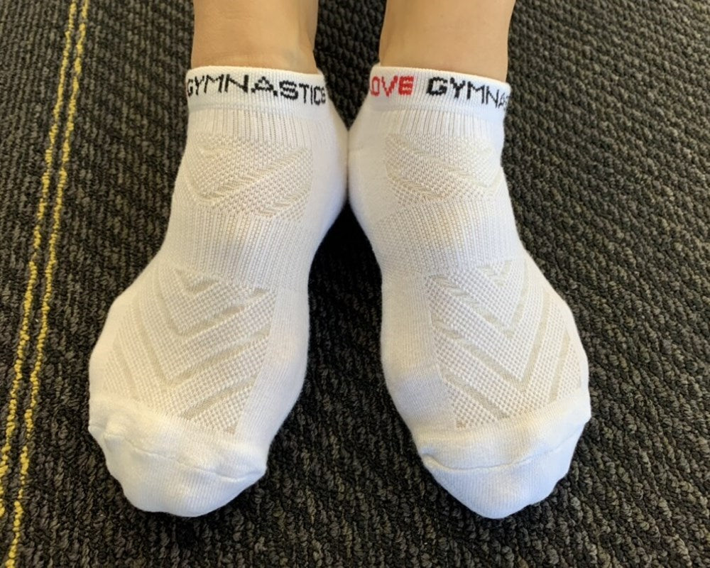 Love Gymnastics socks