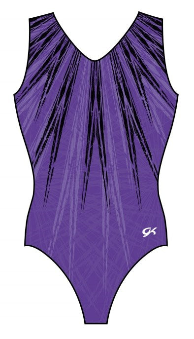 Radial Burst Purple/ Black