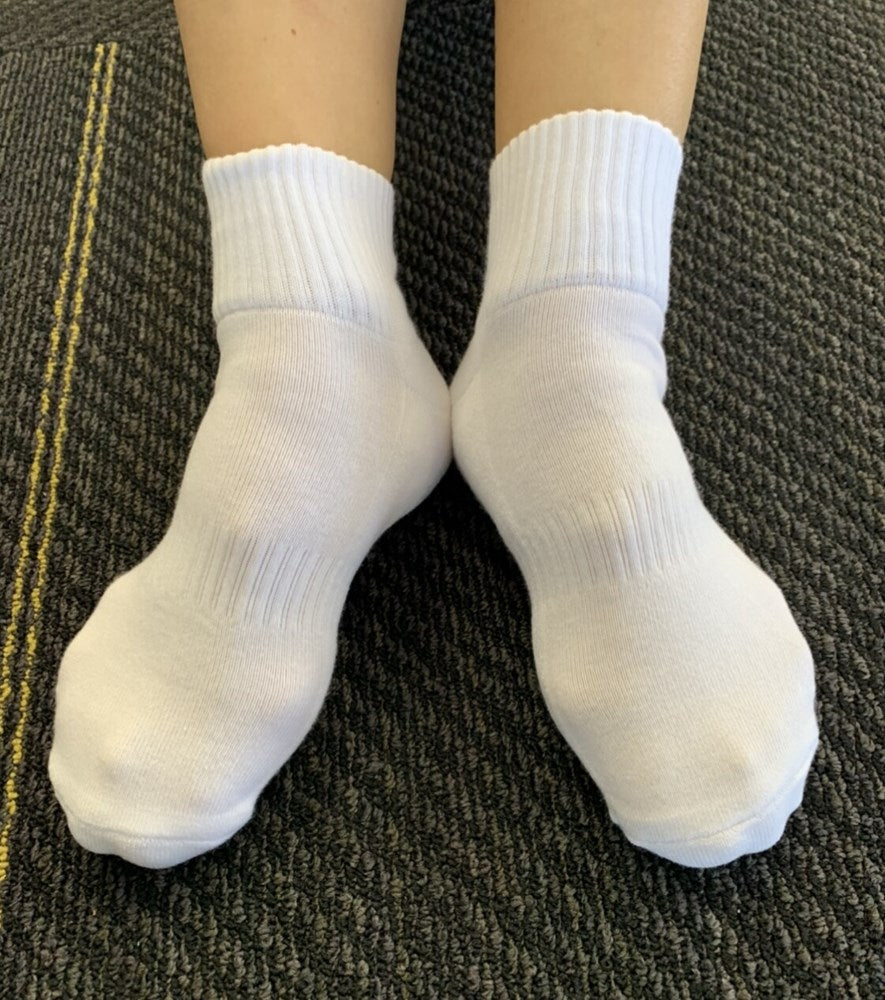 White socks
