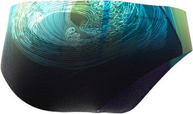 Men's Parley Swim Trunks INF+P Noble Ink/Energy Blue/SS Yellow