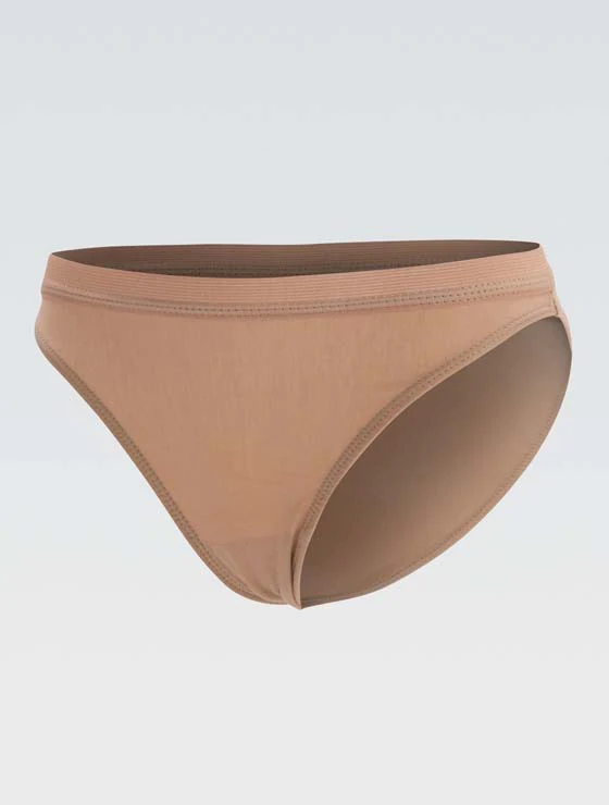 Mid-Waist Cotton/Spandex Brief