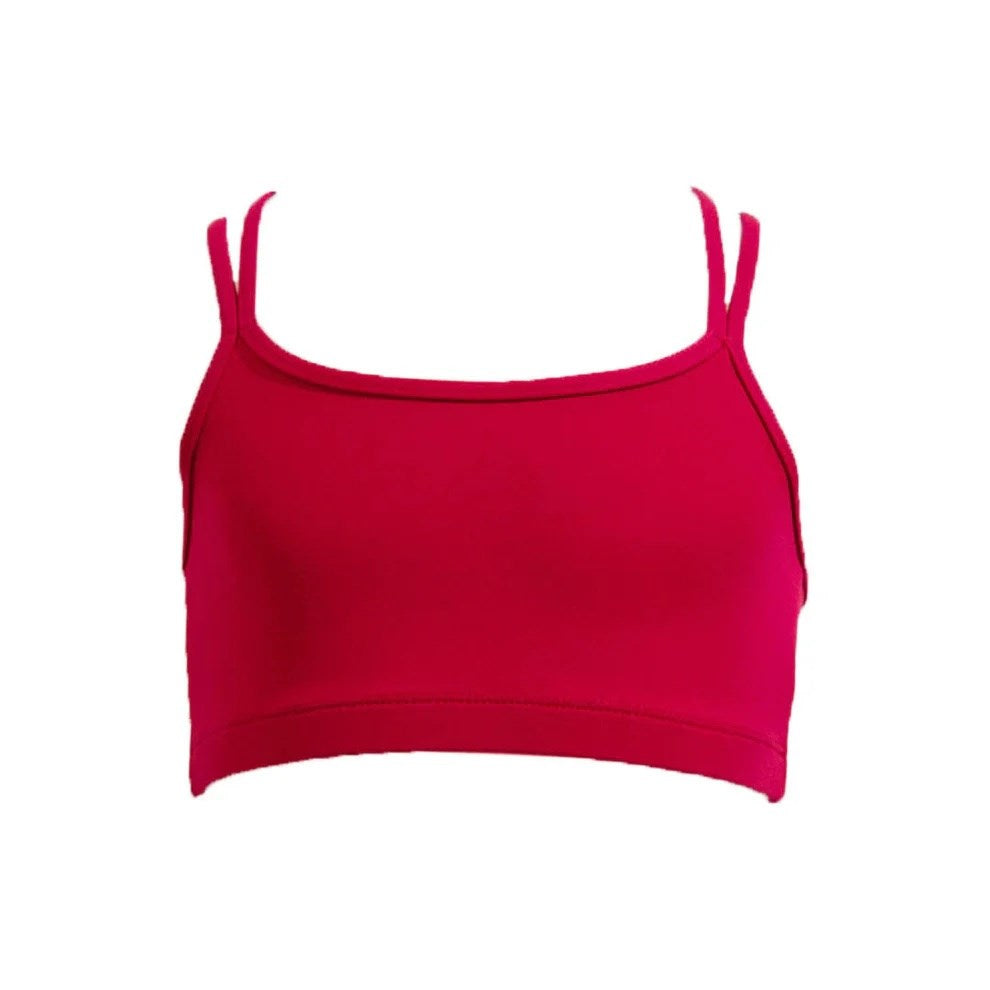 Essential Double Cross Strap Crop