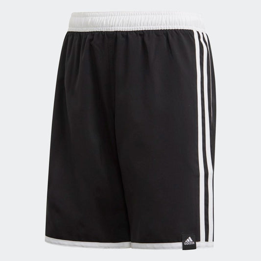 Boys 3-Stripes Swim Shorts Black