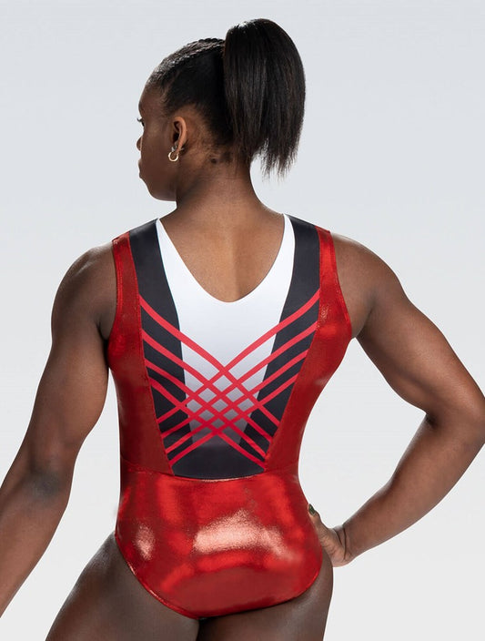 Sassy Stripes Workout Leotard