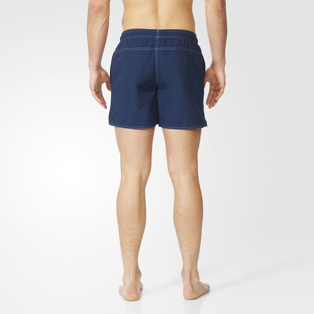 Short Leg Solid Water Short Navy