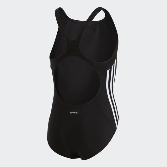 Essence Core 3-Stripe Swimsuit (Black/White)