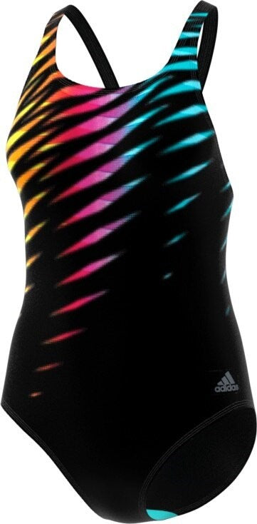 Women's Performance Inf+P Allover Print Black/ Shock Pink/ Eqt Yellow