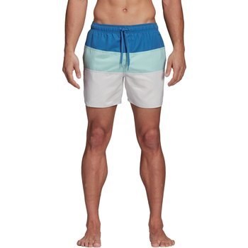 adidas Colour Block Swim Shorts (Royal Blue/Mint/White)