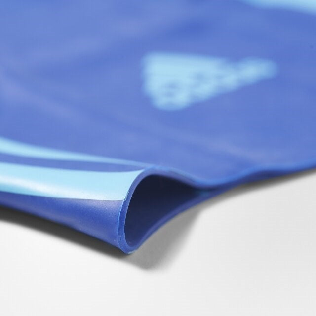 Silicone 3-Stripes Swim Cap