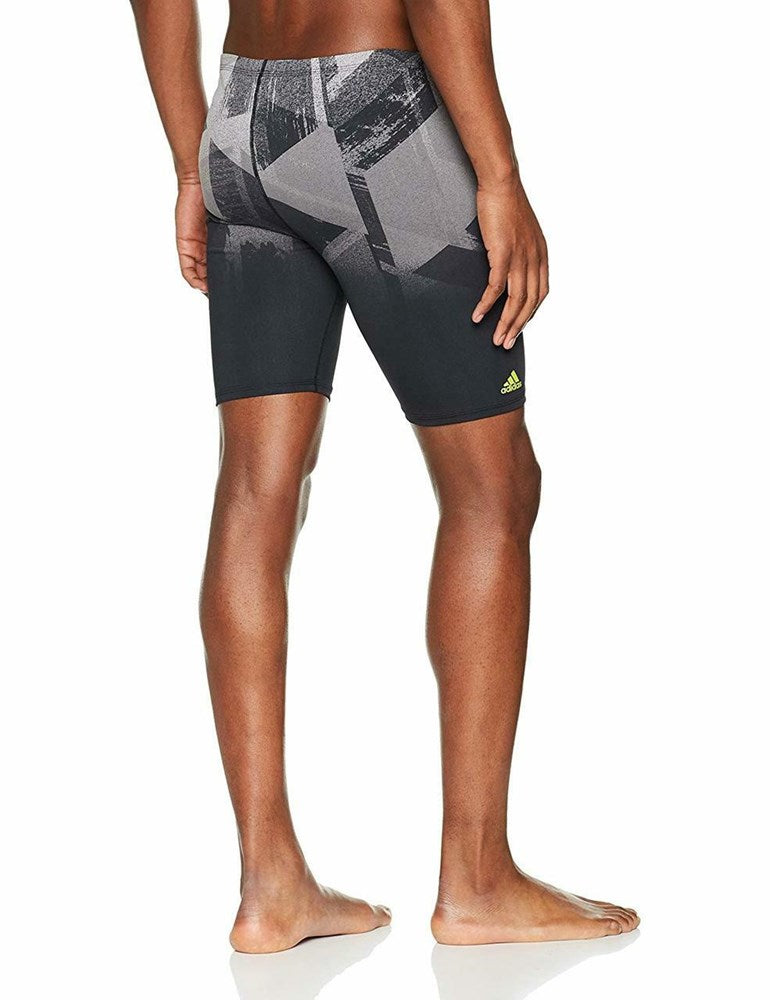 3-Stripes Print Jammer Black/ Semi Solar Yellow