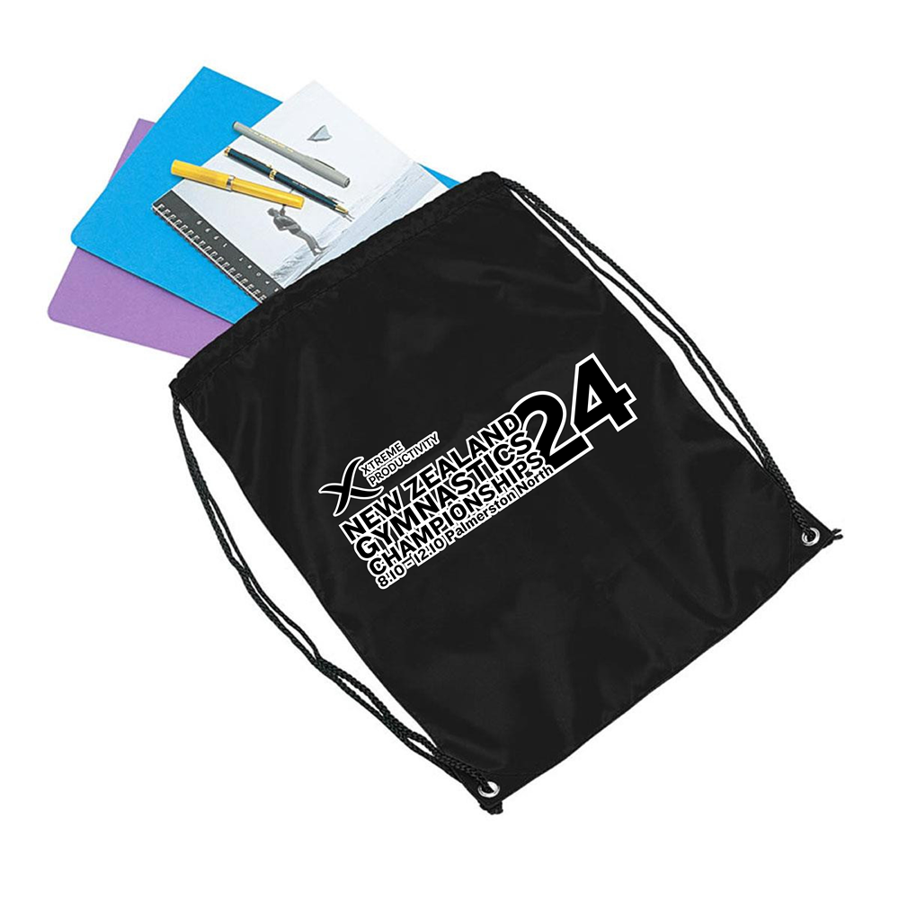 XP New Zealand Gymnastics Championship Backsack