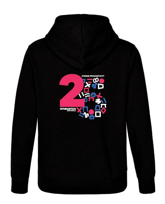 2025 XP Gymnastics Nationals Hoodie Black