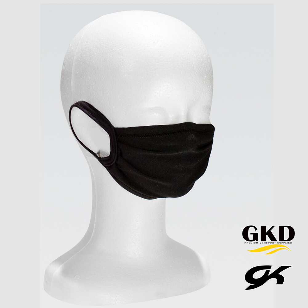 Reusable Fabric Pleated Face Mask With Ear Loops