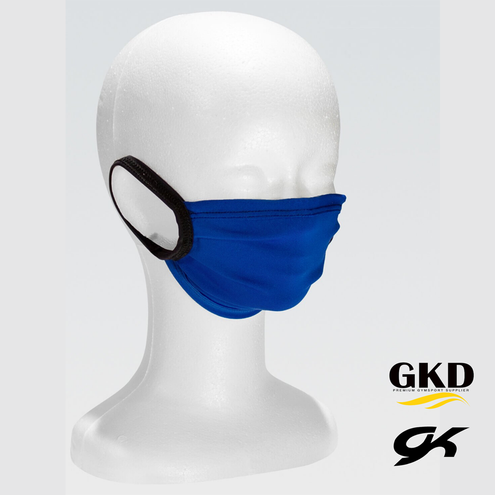 Reusable Fabric Pleated Face Mask With Ear Loops