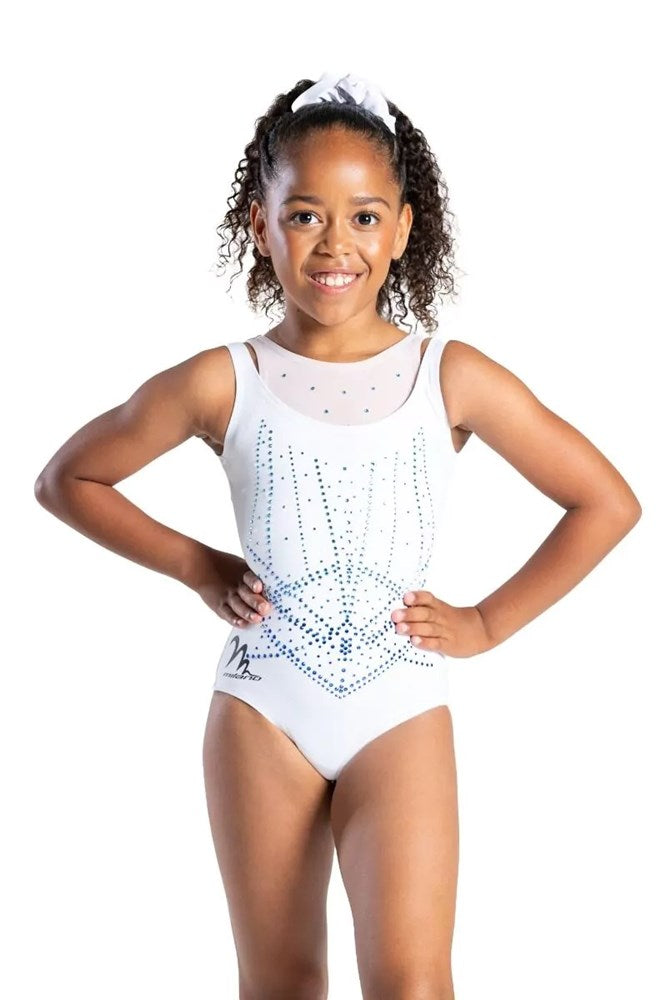 Duette Sleeveless Leotard White