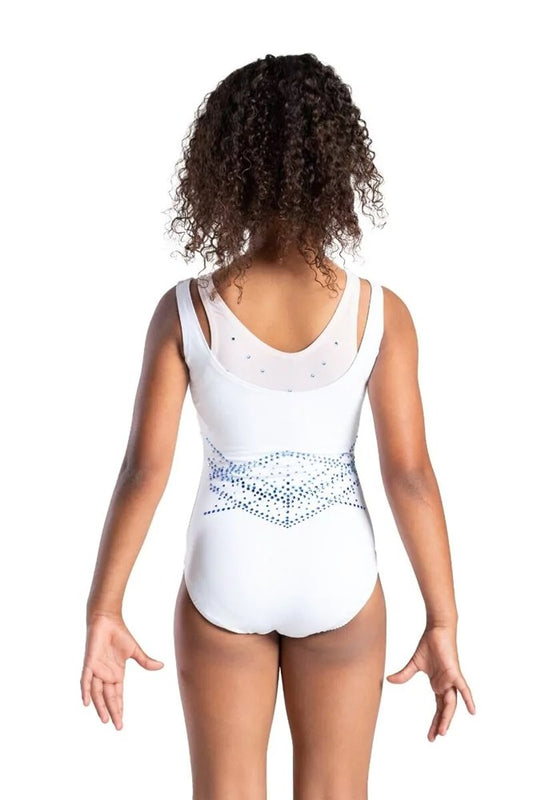 Duette Sleeveless Leotard White