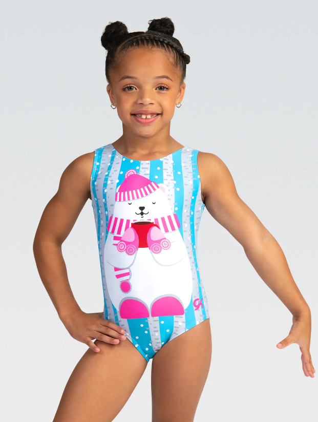 Winter Polar Bear Workout Leotard