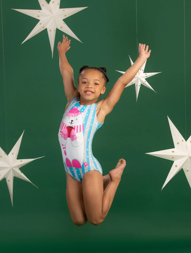 Winter Polar Bear Workout Leotard