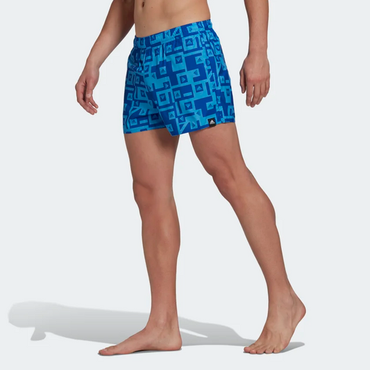 adidas Graphic Swim Shorts (Blue)