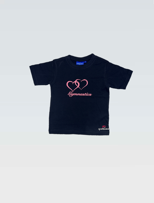 Heart Beat Navy Tee