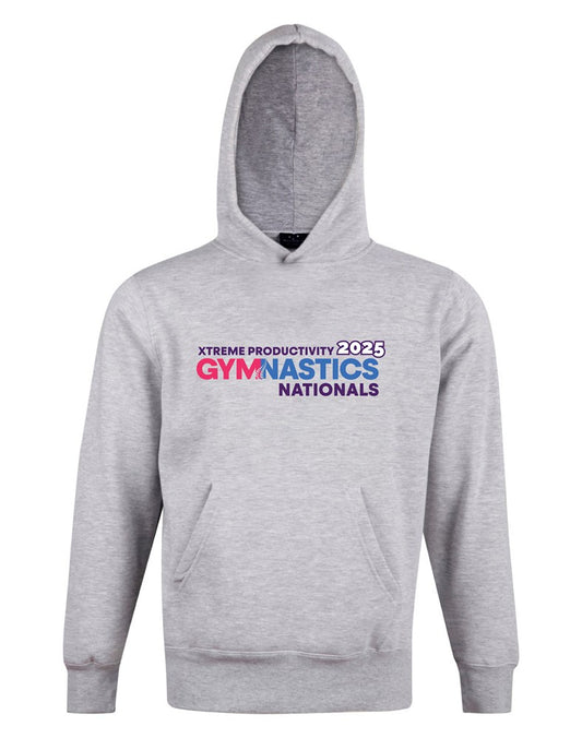 2025 XP Gymnastics Nationals Hoodie Grey