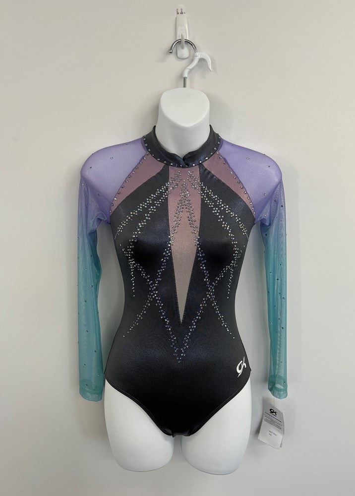 Deep V Sumblimated Competition Leotard