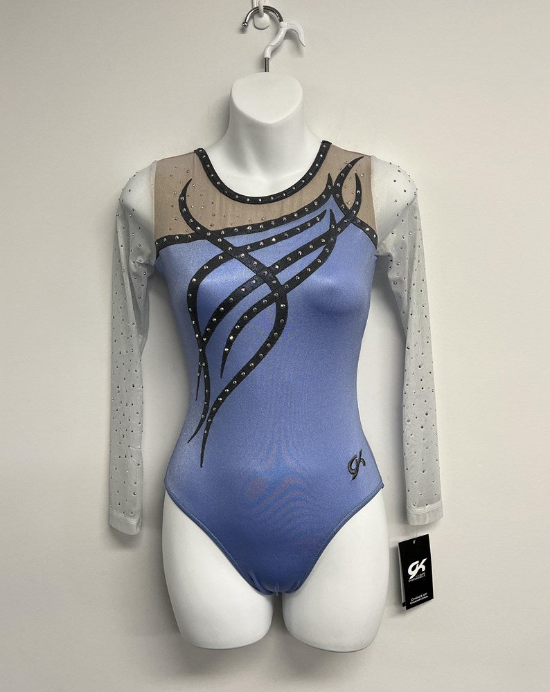 Ribbon and Curls Competition Leotard
