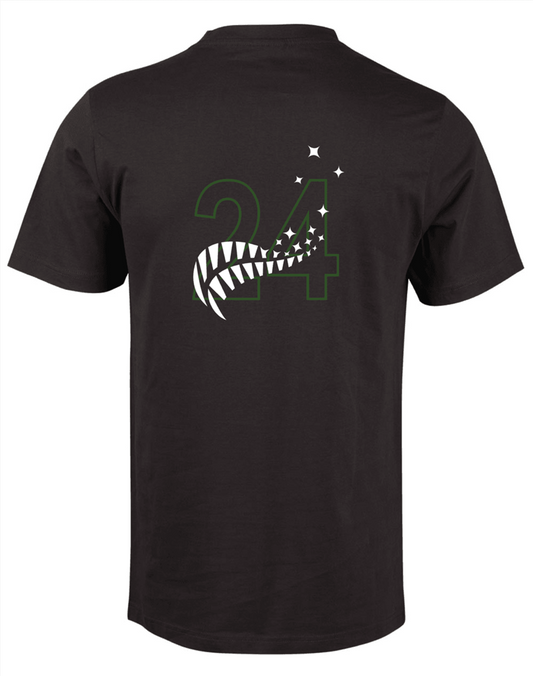 New Zealand Gymnastics Championship Shirt Black