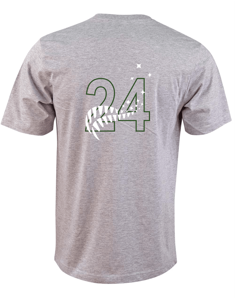 New Zealand Gymnastics Championship Shirt Grey