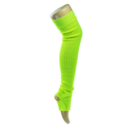 Soft legwarmer with hole 70 cm