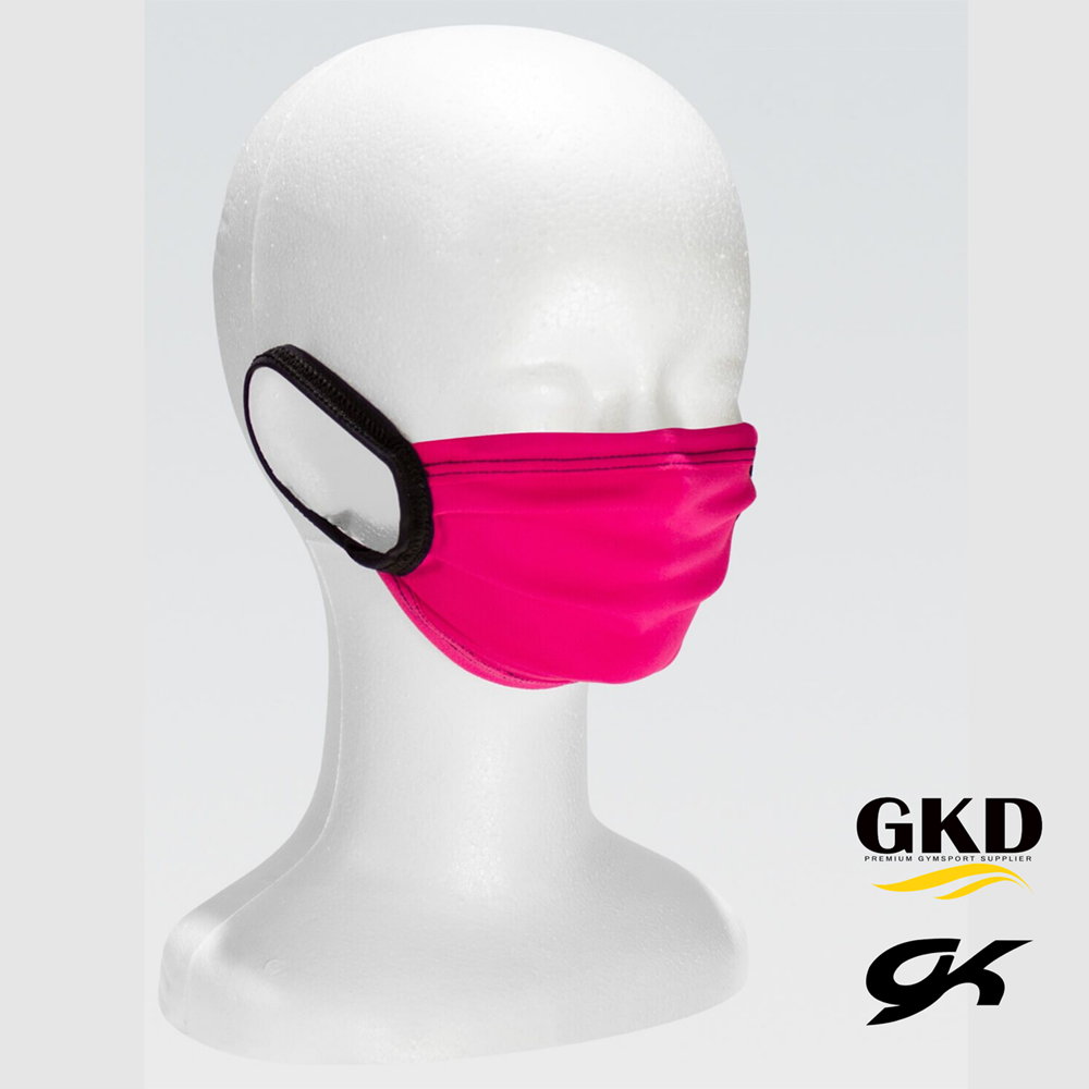 Reusable Fabric Pleated Face Mask With Ear Loops