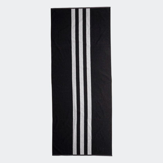 adidas 3-Stripes Large Sauna Black Towel
