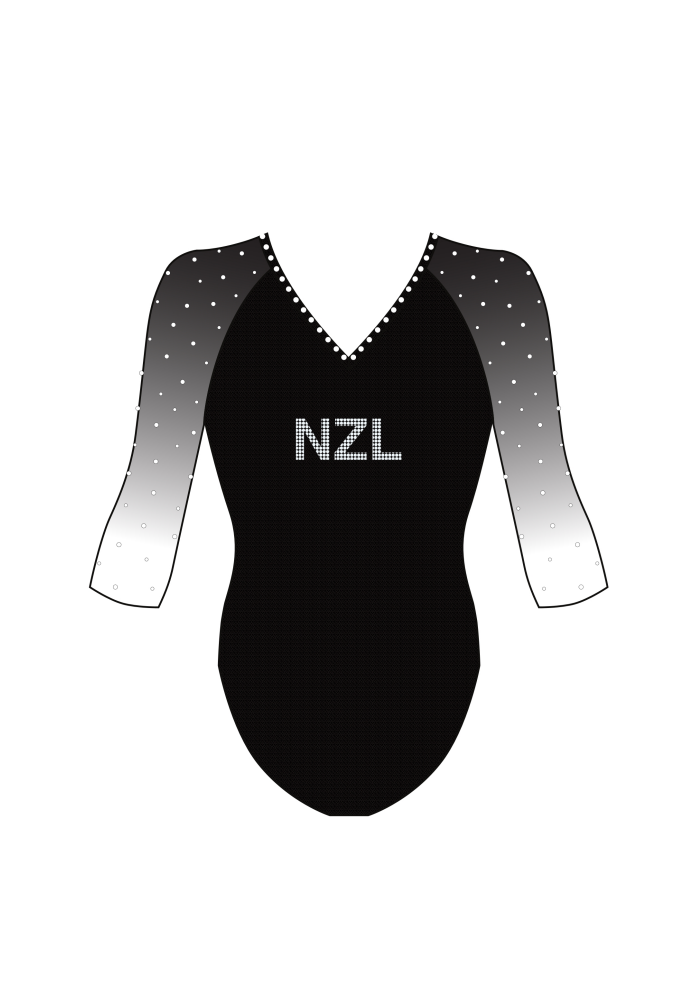 Womens Performance Long Sleeve Leotard