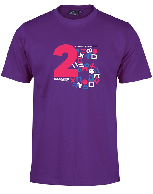 2025 XP Gymnastics Nationals Shirt Purple