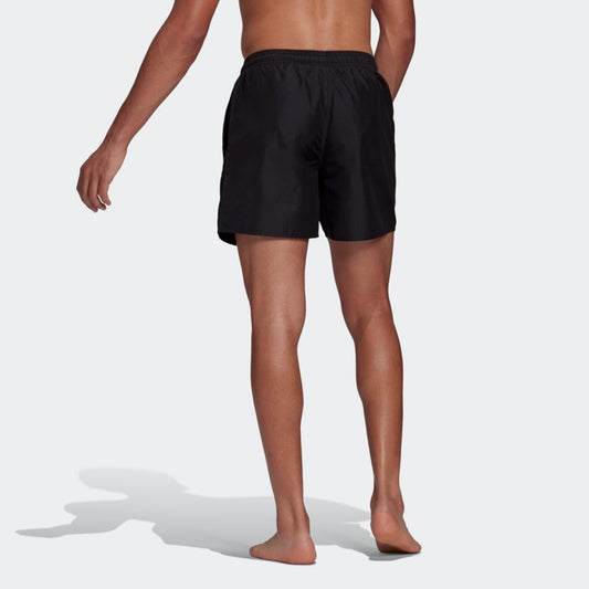 Short Length Solid Swim Short Black