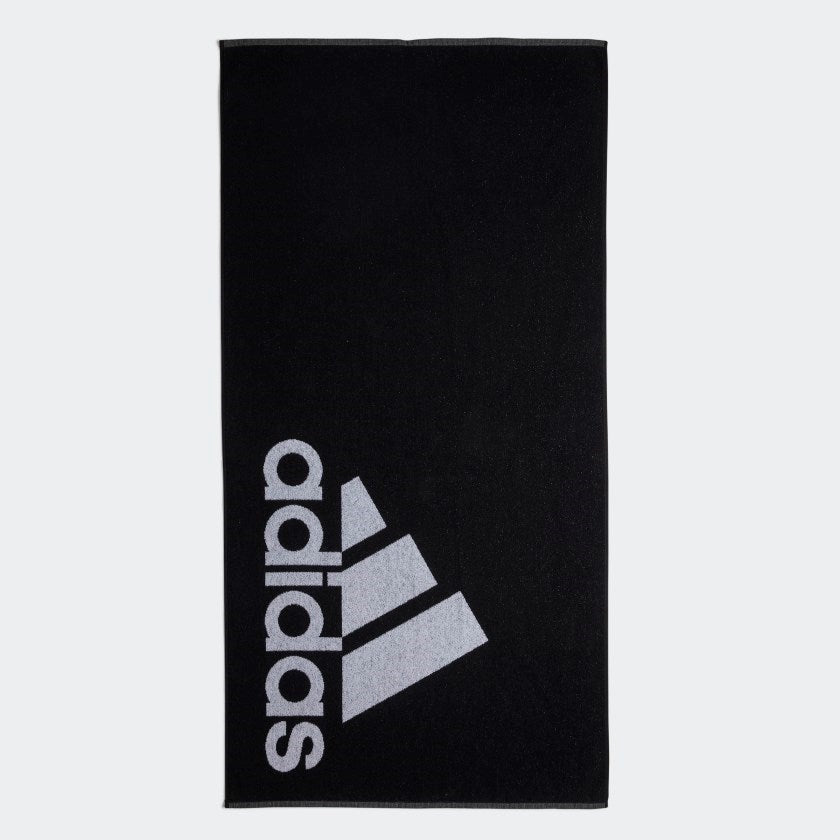 adidas Large Black Towel