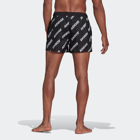 Wording Swim Shorts Black