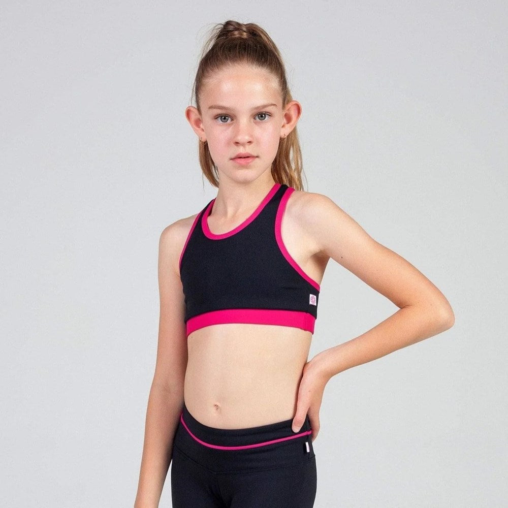 Violet Back to Basics Crop