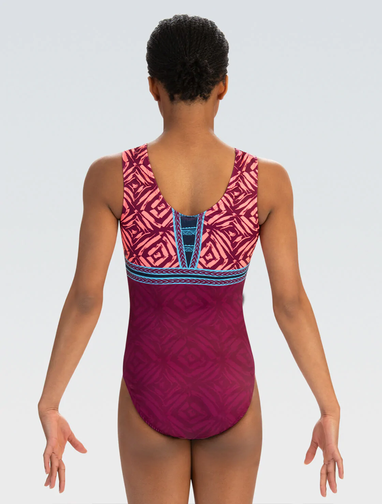 Pink Safari Workout Leotard