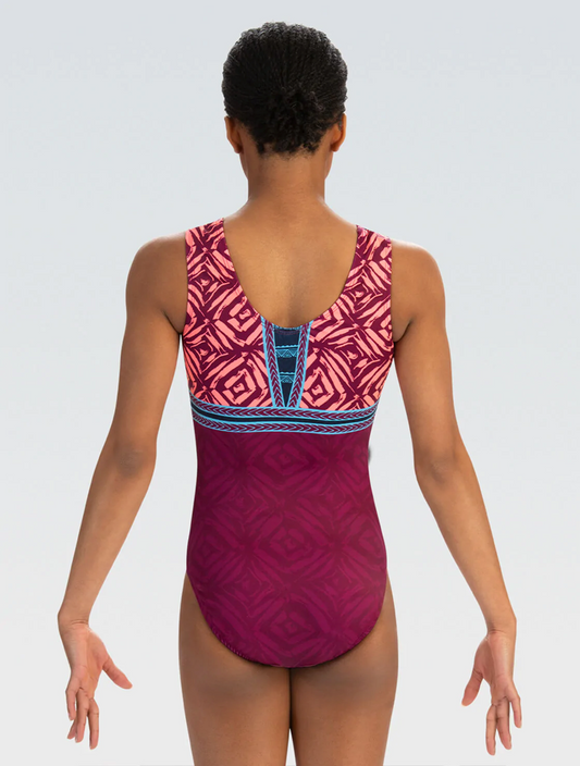 Pink Safari Workout Leotard