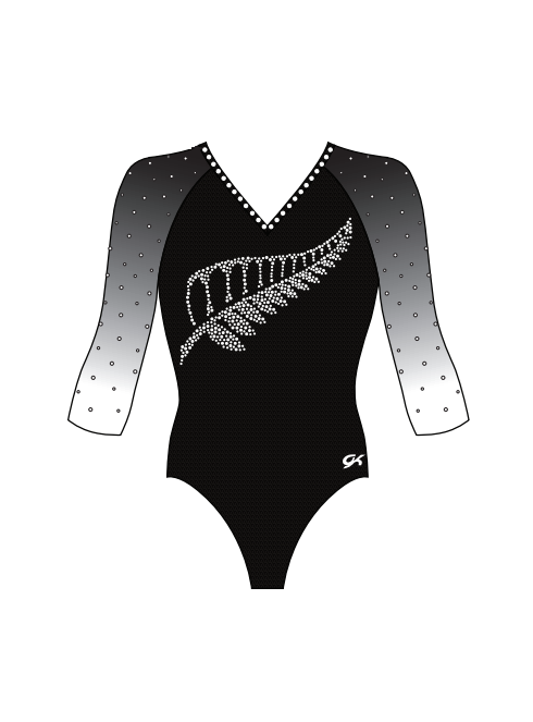 Womens Performance Long Sleeve Leotard