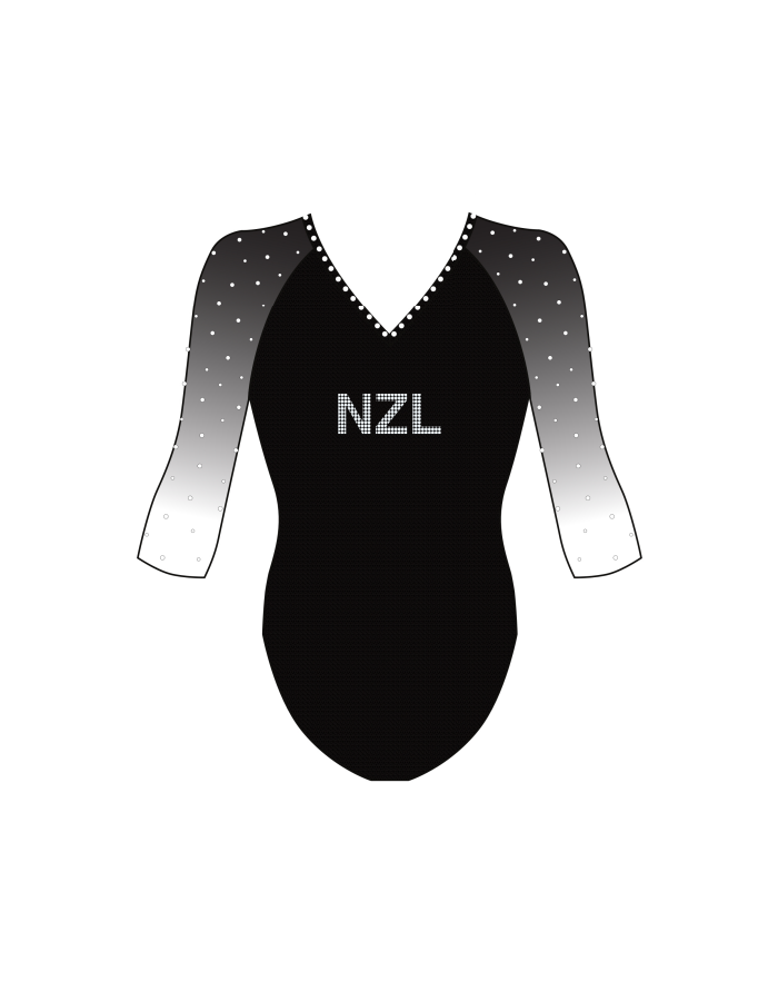 Womens Performance Long Sleeve Leotard