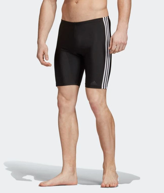 3-Stripes Boy's Jammer Black/ White