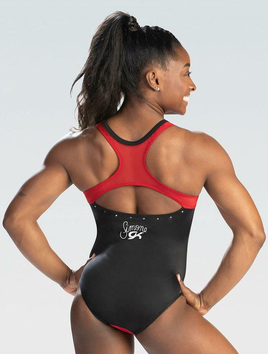 Simone Biles Collection Red Fairytale Racerback Leotard